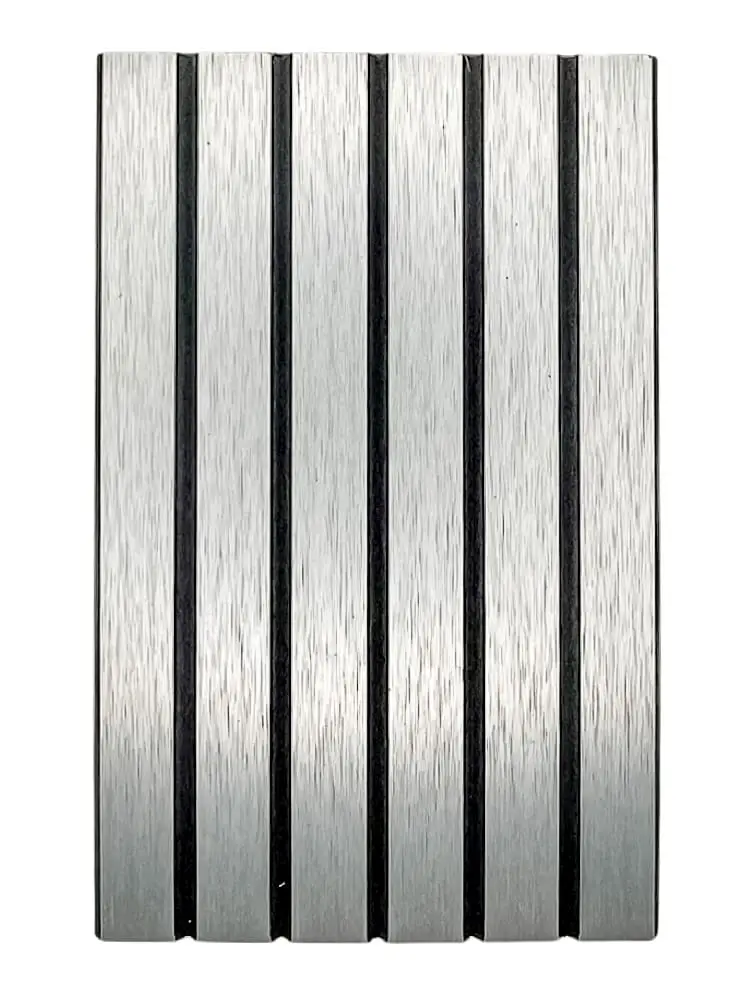 233BA-Brushed Aluminum Tambour