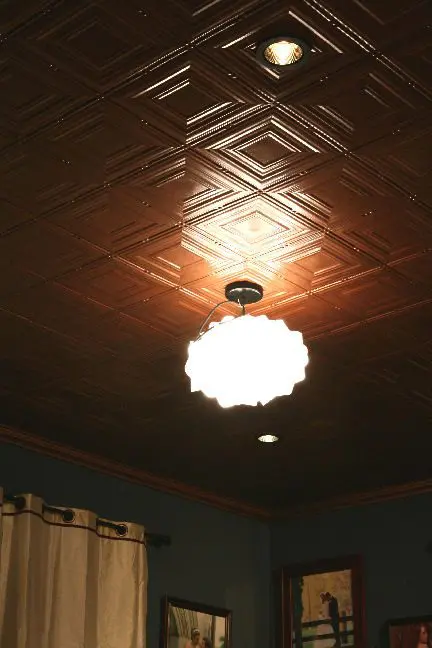 320 copper ceiling tile