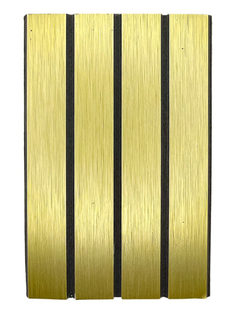 333BA- Brushed Brass Tambour