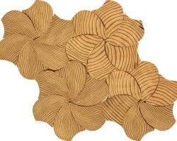 Forest Elements Wood Mosaic Wall Tiles Geometric Pinwheel Forest Elements Wood Mosaic Wall Tiles Geometric Pinwheel