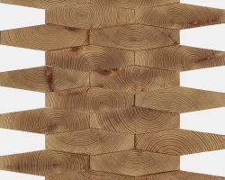 Forest Elements Stereo Long Hexagon Wood Mosaic Wall Tiles Slat Wood Forest Elements Stereo Long Hexagon Wood Mosaic Wall Tiles Slat Wood