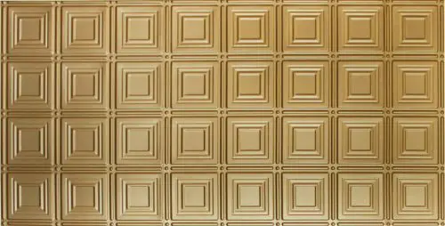 Faux tin DIY ceiling tile