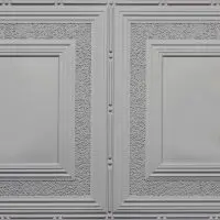 faux tin ceiling tile glue up installation